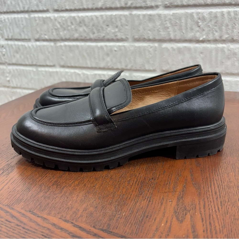 Madewell Bradley Lugsole Loafer Black 9